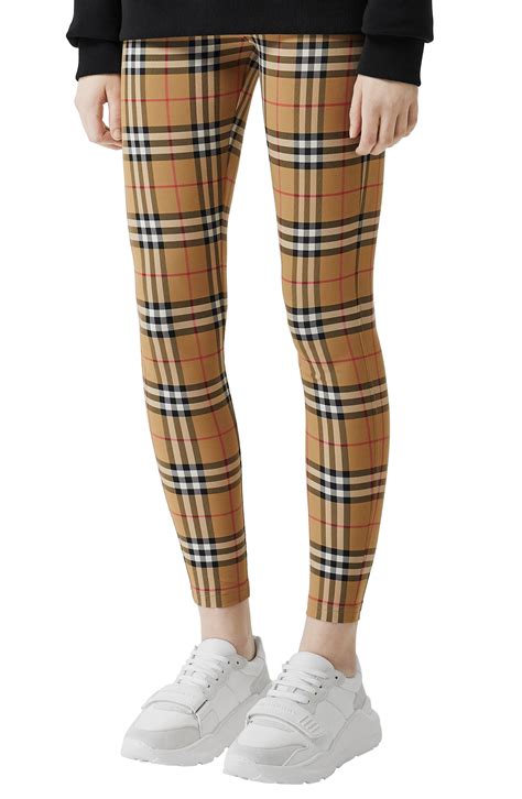 burberry crop top and leggings